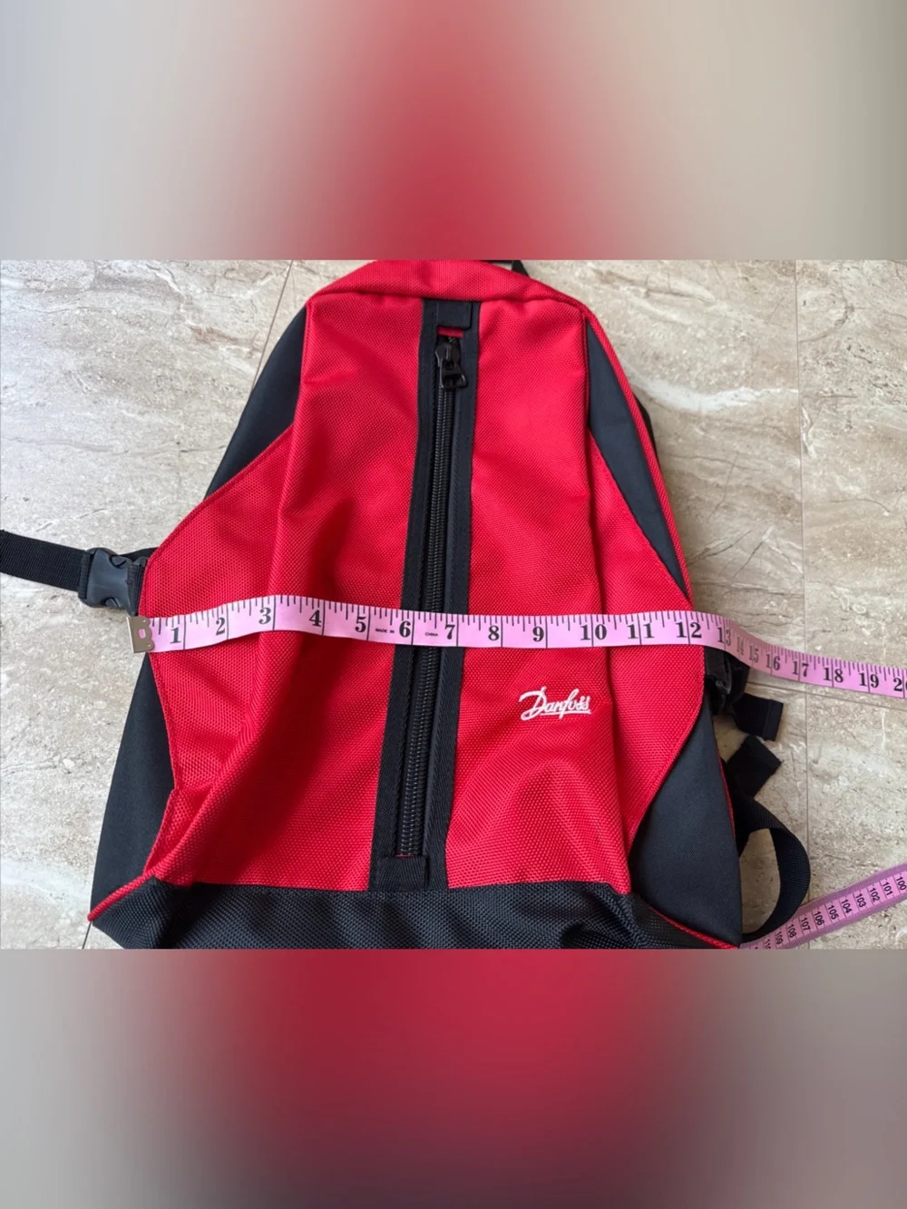 Danfoss Backpack/Laptop Bag Red And Black